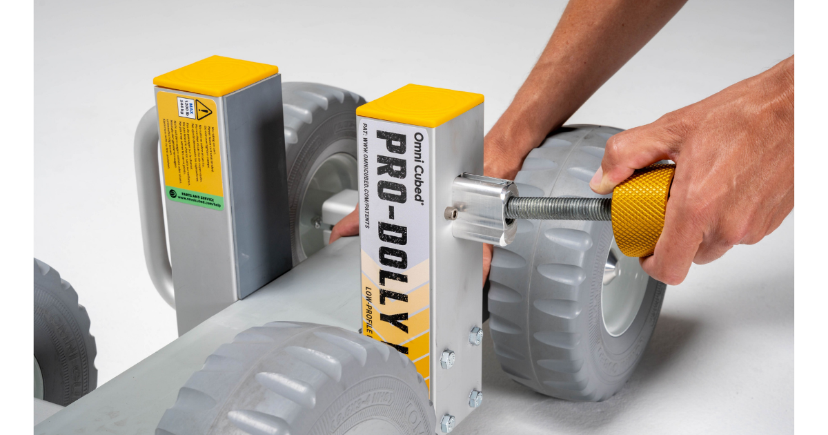 Omni Cubed Pro-Dolly HD4 with hands on clamp 