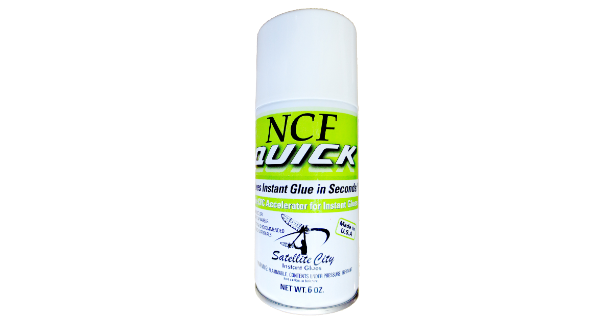 NCF Quick 6oz Aerosol CA Glue Accelerator (QA-6)