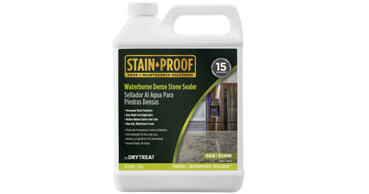 Stain-Proof by DryTreat - Waterborne Dense Stone Sealer
