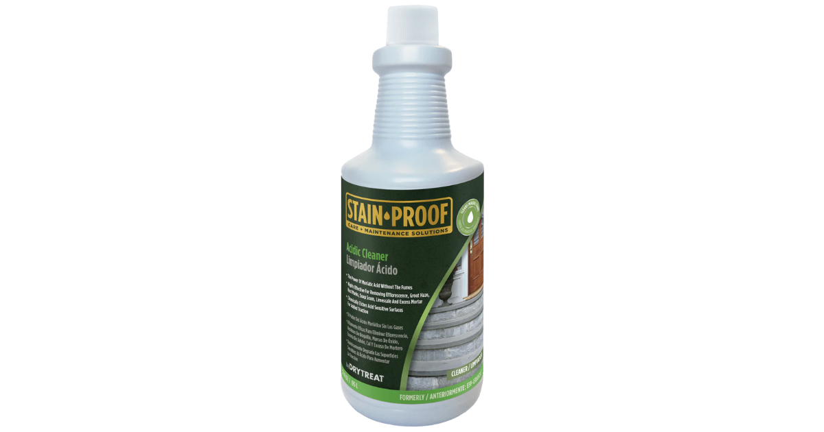 Stain-Proof Acidic Cleaner