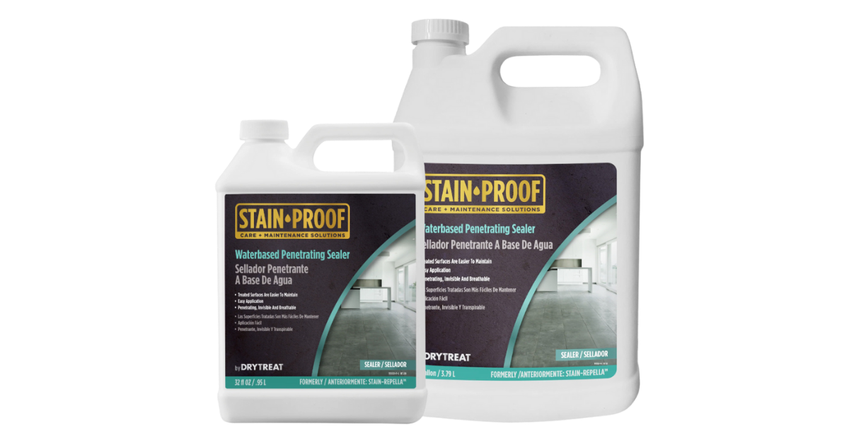 Stain-Proof by DryTreat - Waterbased Penetrating Sealer