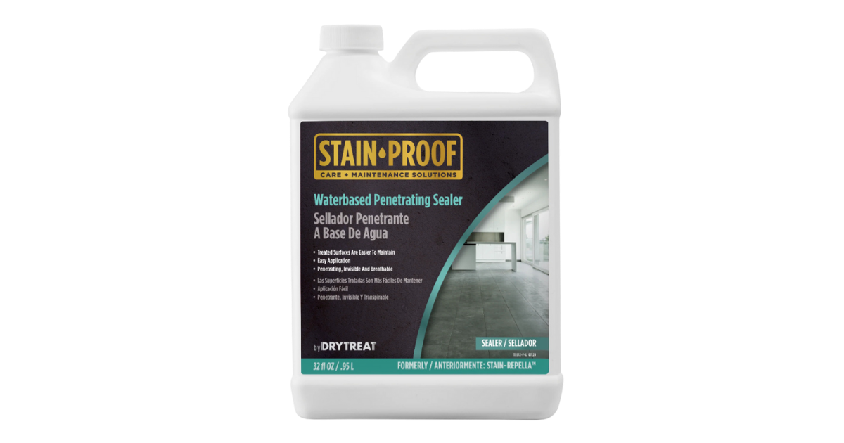 Stain-Proof by DryTreat - Waterbased Penetrating Sealer