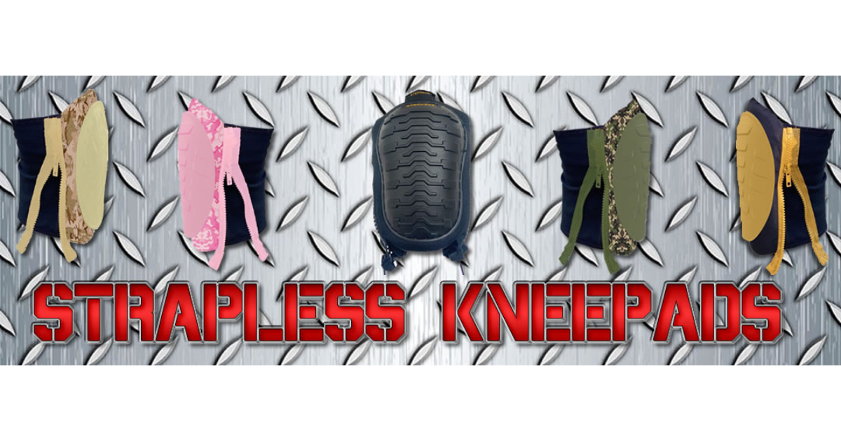 Stephens Strapless Ultra Flex Zip Wrap Knee Pads