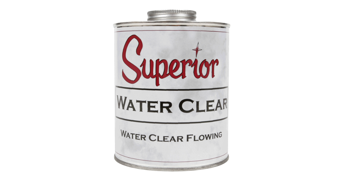 Superior Water-Clear Polyester Flowing - Quart
