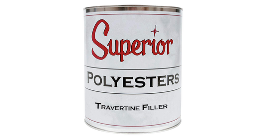 Superior Travertine Filler Polyester - Quart