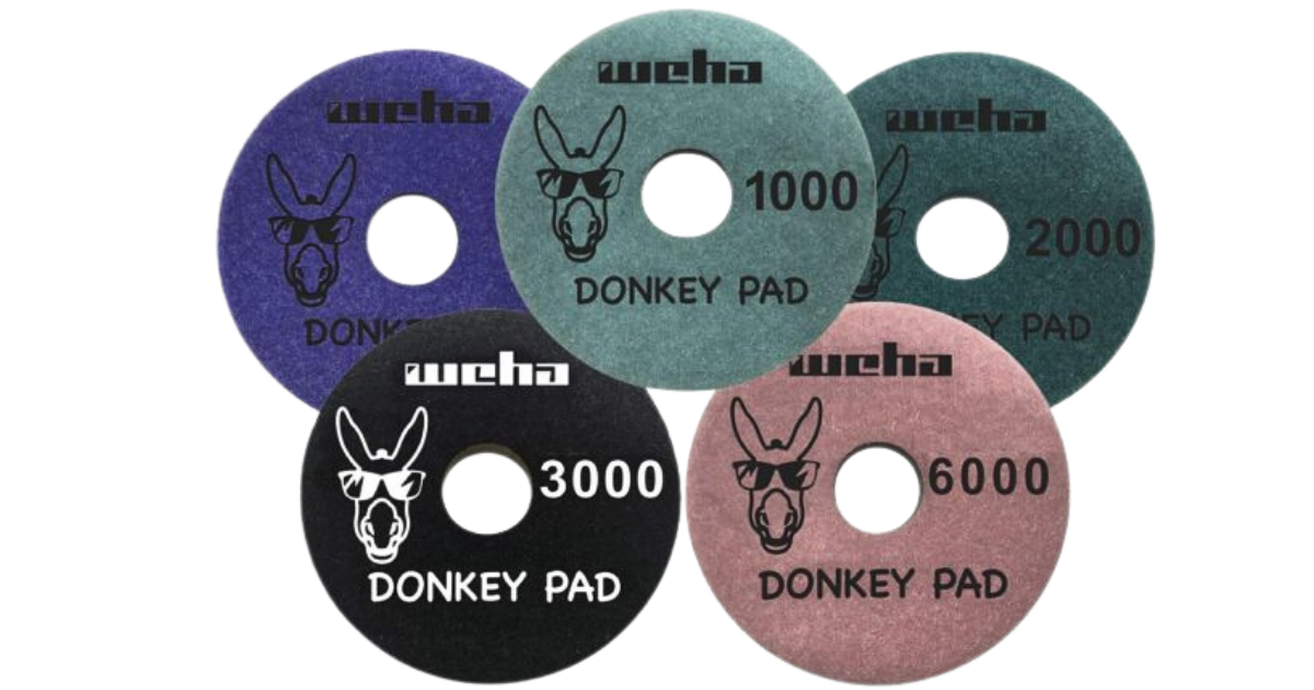 Weha Donkey Quartz Face Polish Pad