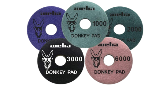 Weha Donkey Quartz Face Polish Pad