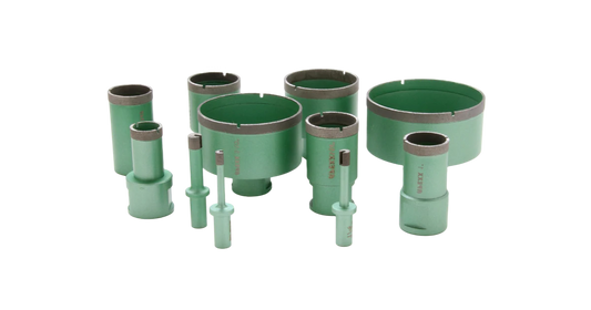 APEXX Green Thin-Wall Porcelain/UCS Core & Blind-Hole Bits
