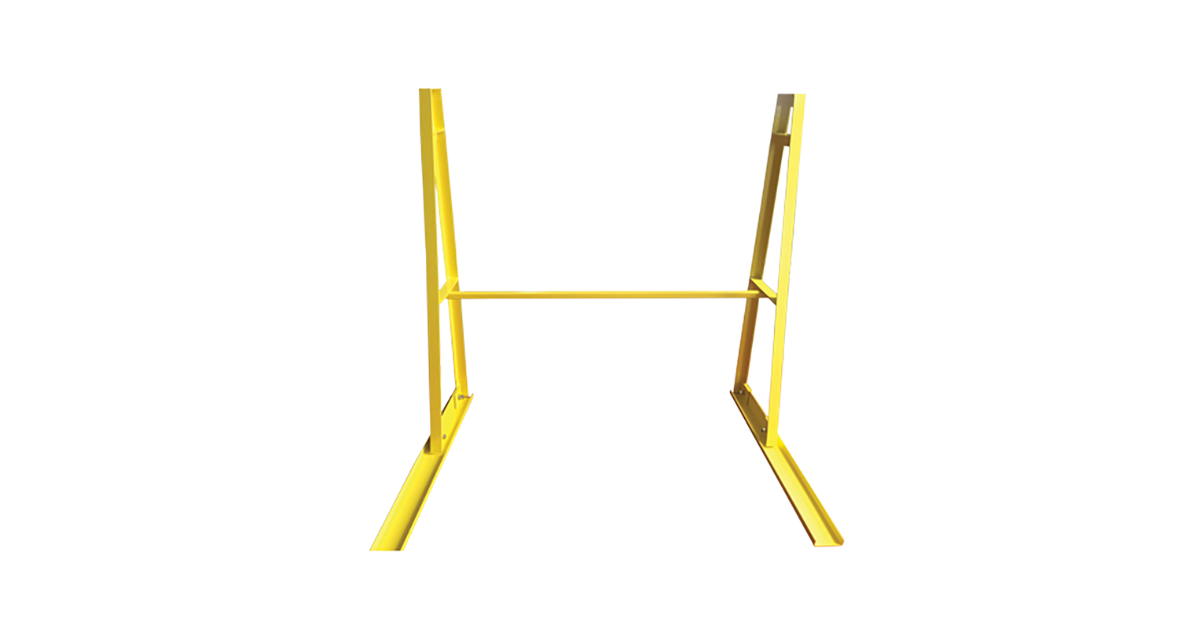 WEHA Single Sided A Frame Storage Rack with Cross Bar