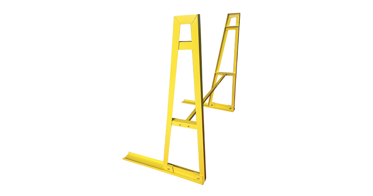 WEHA Single Sided A Frame Storage Rack with Cross Bar