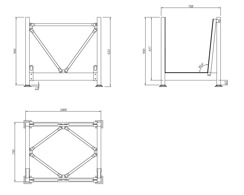 Aardwolf Stacking Rack 1500