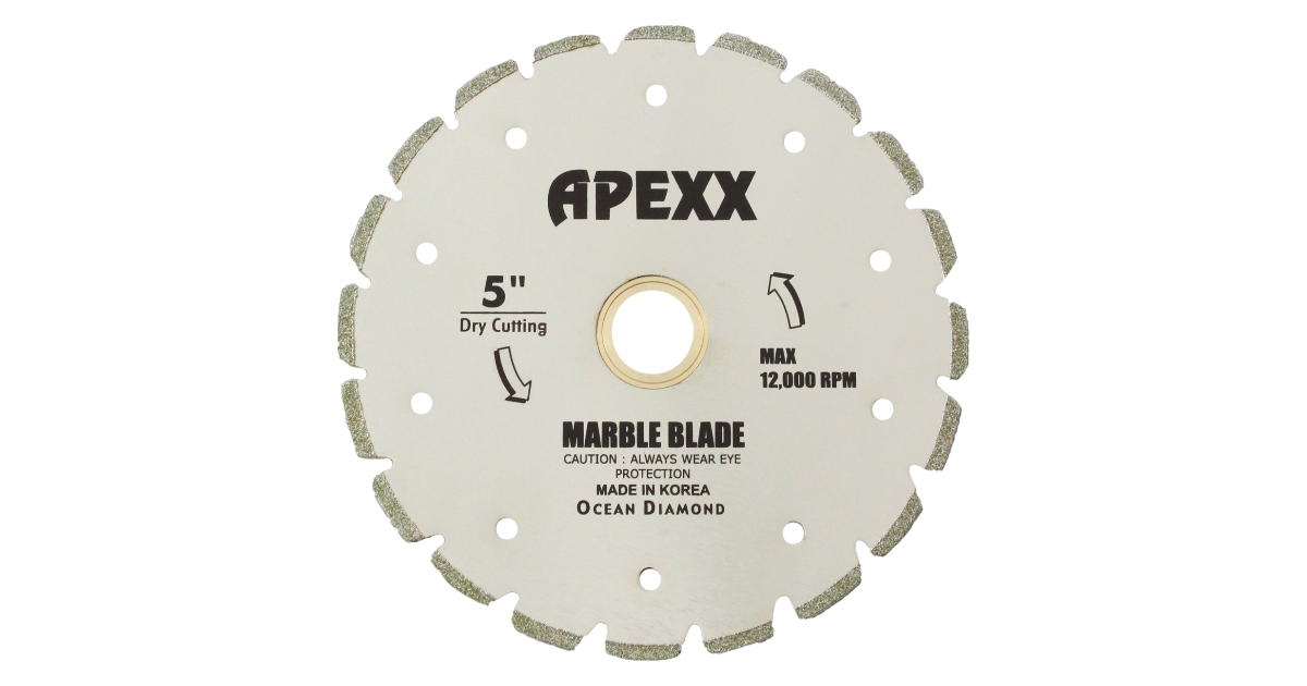 APEXX V-Slot Electroplated Marble Blades