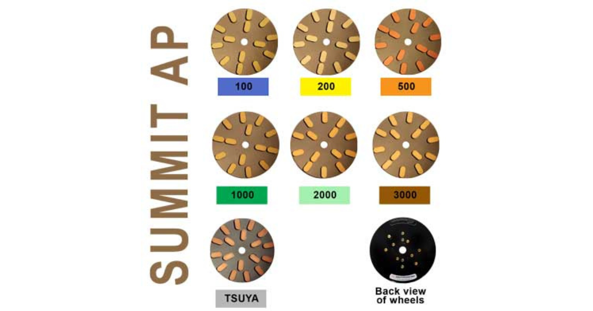 Alpha Summit AP Resin Bond Polishing Wheels