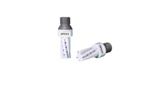 Apexx White CNC Finger Bits for Porcelain and UCS
