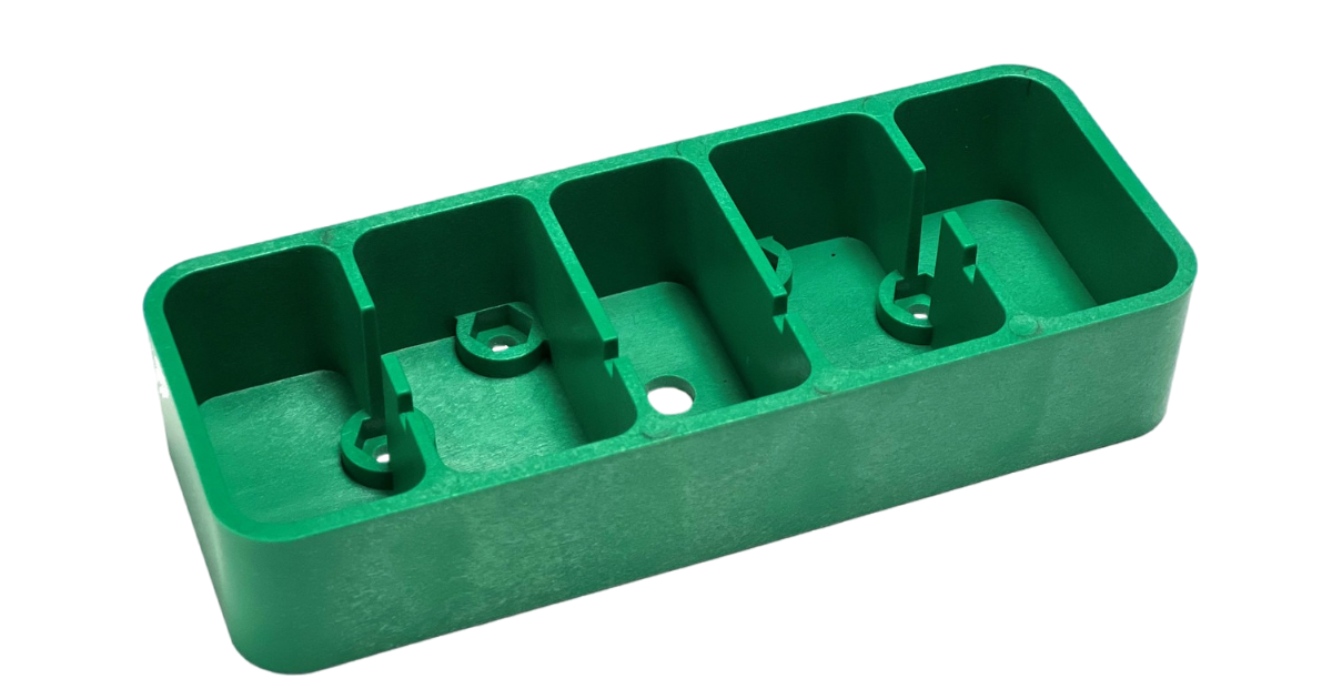 BVC Replacement Plastic Block for SCM Pod & Rail (for the SC17472.75 part at 75mm tall)