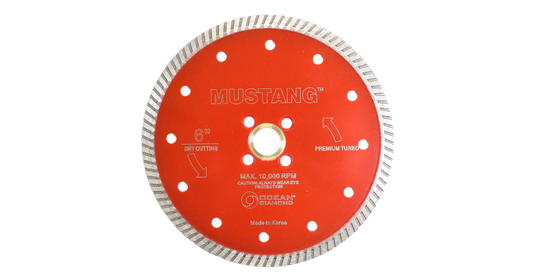 MUSTANG Red Turbo Blades