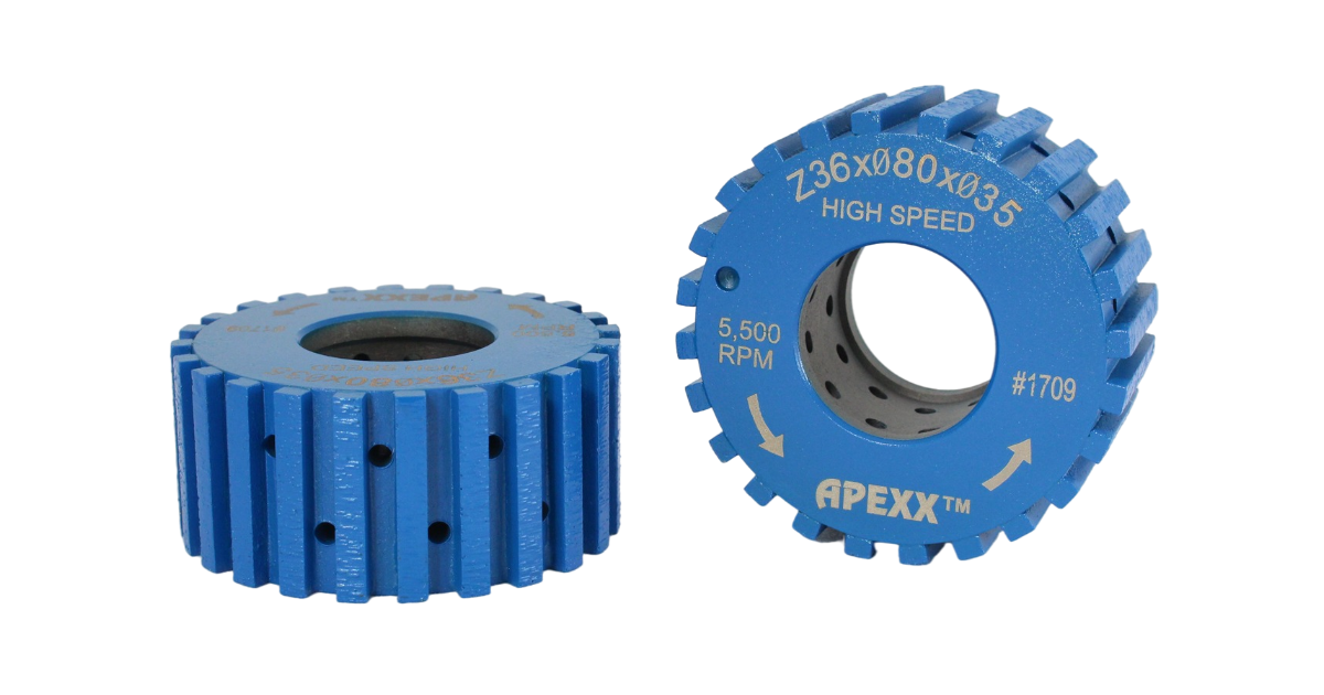 APEXX Blue High-Speed CNC Super Z Wheels