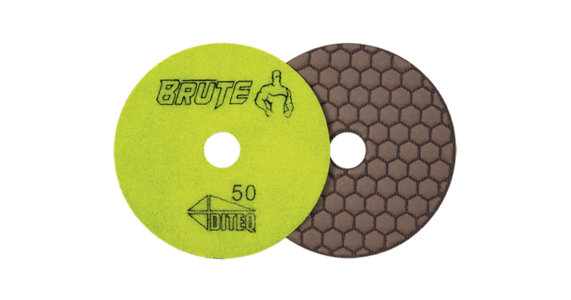 Brute 4" Granite Dry Polishing Pads