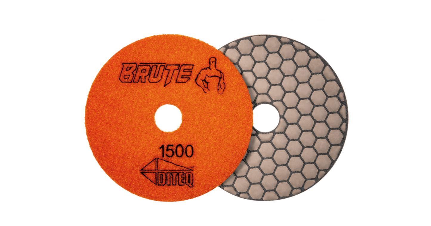 Brute 4" Granite Dry Polishing Pads