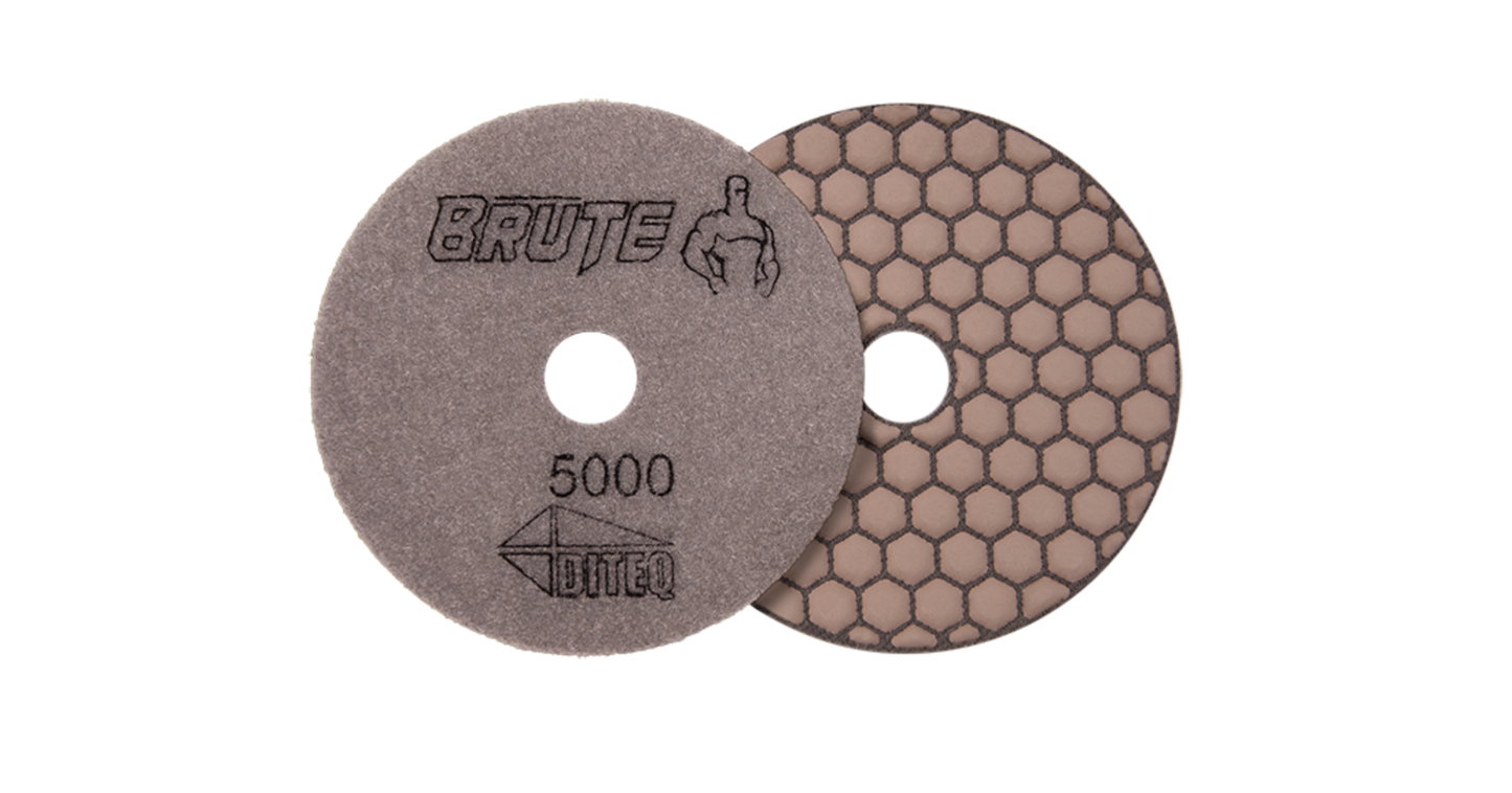 Brute 4" Granite Dry Polishing Pads