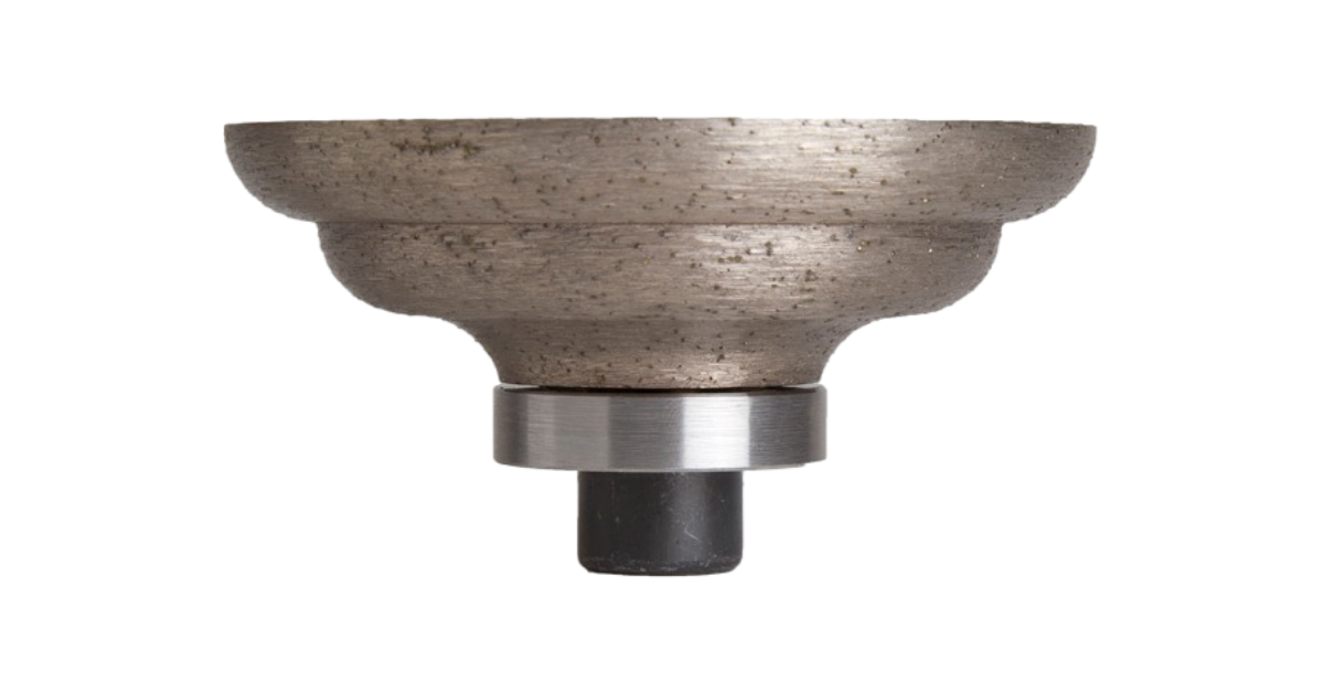 Grizzly Shape Q Cove Ogee (Double Ogee) Profile, Premium Diamond Router Bit