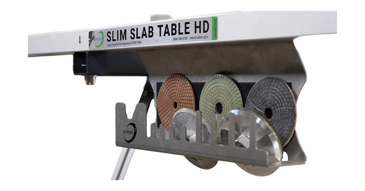 Omni Cubed Slim Slab Table Tool Shelf