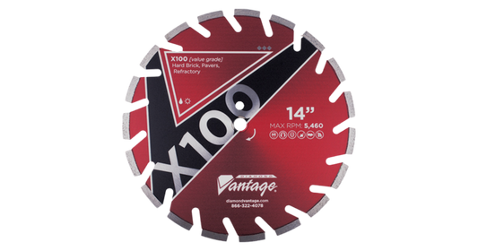 Diamond Vantage X100 Refractory Firebrick Blade