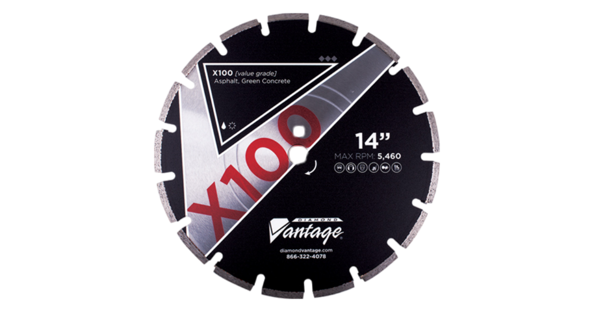 Diamond Vantage X100 Asphalt Value Blade