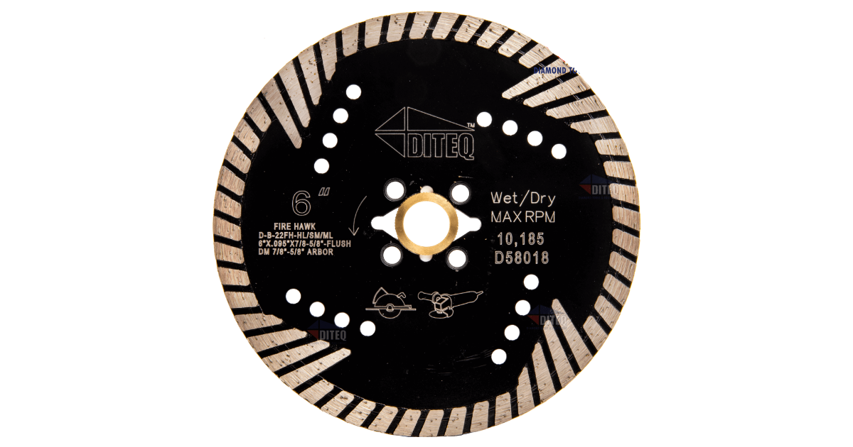 Diteq Fire Hawk III Turbo Blades B-22
