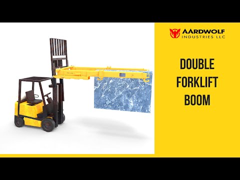 Bundle Loader Aardwolf Double Forklift Boom (Slab Bundle Loader) – TSC - Tait Sales ...