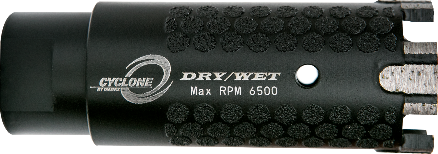 Diamax Cyclone Turbo Dry Core Bit with Side Diamonds