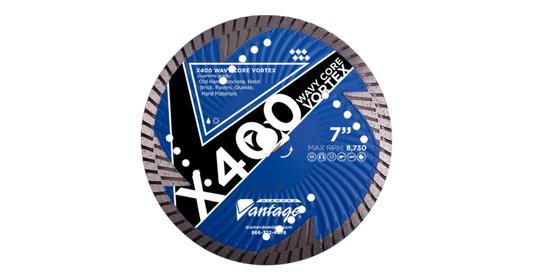 Diamond Vantage X4-1 Vortex Wavy Core, Side Drop-Segment, Turbo Blade